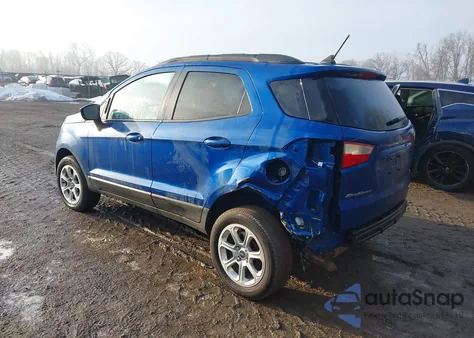 2021 Ford Ecosport Se z USA, uszkodzony, nr VIN MAJ6S3GL4MC455191